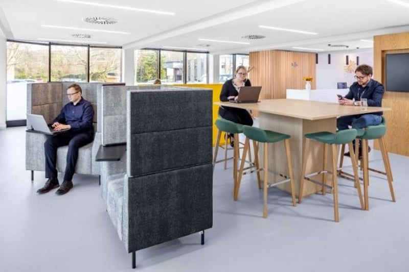 Workers in an Office