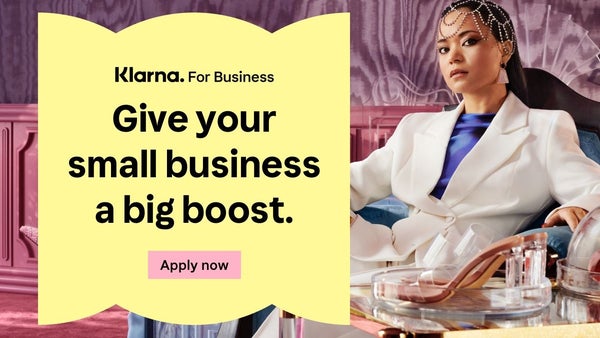 Apply for Klarna's Small Business Impact Initiative.