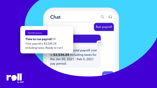 Payroll as easy as sending a text