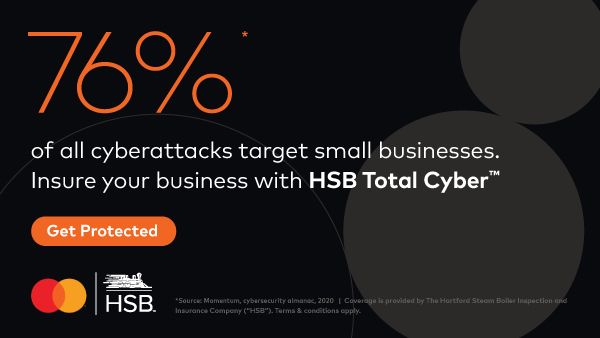 76% of all cyberattacks target small businesses. 