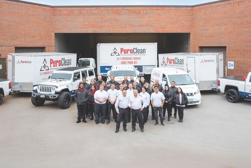 PuroClean Academy students