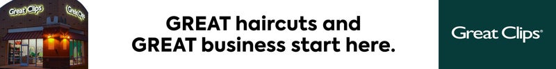 great hair cuts start here banner ad